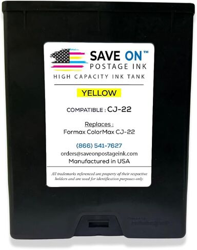 Save On Postage Ink, (2-Pack Memjet Ink Cartridge Compatible Formax CJ-23 | Memjet Ink Compatible HI-Cap Magenta Ink Tank for ColorMax7 and ColorMax8 | 2 Pack in Saudi Arabia