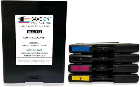 Save On Postage Ink, (2-Pack Memjet Ink Cartridge Compatible Formax CJ-23 | Memjet Ink Compatible HI-Cap Magenta Ink Tank for ColorMax7 and ColorMax8 | 2 Pack in Saudi Arabia