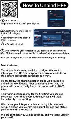 خرطوشة حبر AMAZINK HP المتوافقة مع حبر 936XL. تتضمن خراطيش باللون الأسود والسماوي والأرجواني والأصفر. يعمل مع طابعات 9110b 9122e 9125e 9135e 9128e 9130b. 4 عبوات 936 in Kuwait