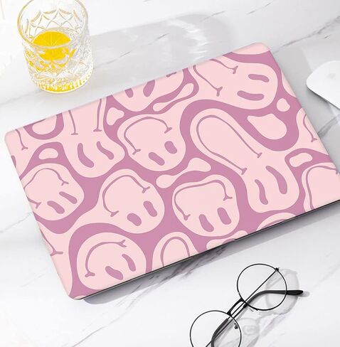 حافظة كمبيوتر محمول متوافقة مع جهاز MacBook Air 13 بوصة من Watbro إصدار 2020 2019 2018 إصدار A2337 M1/A2179/A1932، حافظة بنمط حديث من السبعينيات، مناسبة لجهاز MacBook Air 2020 مع معرف اللمس in Kuwait