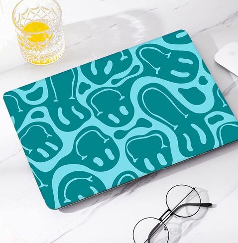 حافظة كمبيوتر محمول متوافقة مع جهاز MacBook Air 13 بوصة من Watbro إصدار 2020 2019 2018 إصدار A2337 M1/A2179/A1932، حافظة بنمط حديث من السبعينيات، مناسبة لجهاز MacBook Air 2020 مع معرف اللمس in Saudi Arabia