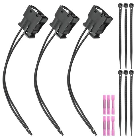 3 Pack 7283-8226-30 Ignition Coil Connector Plug with Wiring Harness, Replacement for Lexus IS300 GS300 SC300, Replaces 90980-11246 in Saudi Arabia