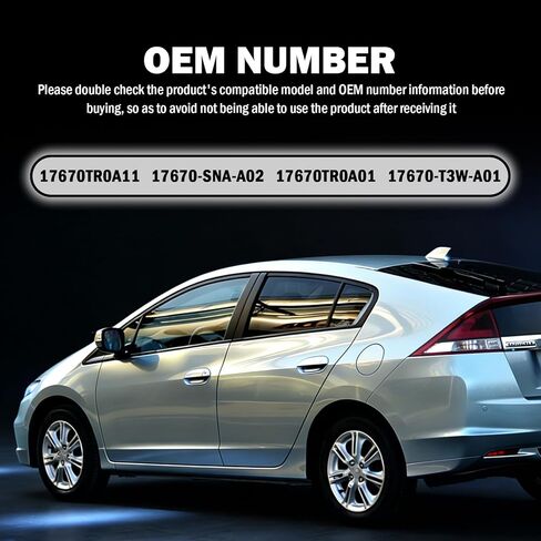 Car Gas Cap Tether with Gas Cap Gasket Replacement OEM 17670TR0A01,Anti-lost Car Fuel Caps Strap Compatible with Honda,Essential Cars Fuel Tank Caps Strap & Gasket Kit in Kuwait