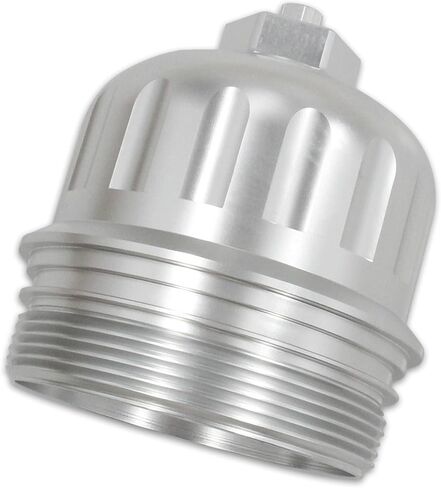 Billet Fuel Filter Housing Cap Compatible with 2017-2019 Chevy/GMC 6.6L L5P Duramax Diesel 134001 2500HD 3500HD, OE #: 134001 in Kuwait