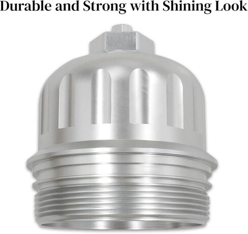 Billet Fuel Filter Housing Cap Compatible with 2017-2019 Chevy/GMC 6.6L L5P Duramax Diesel 134001 2500HD 3500HD, OE #: 134001 in Kuwait