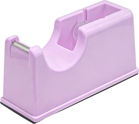 موزع شريط مكتب سطح المكتب، يناسب الأشرطة الأساسية القياسية مقاس 1 بوصة، قاعدة مرجحة غير قابلة للانزلاق، شفرة معدنية حادة، قطع سلس، حامل لفافة لاصق شديد التحمل للمنزل والمكتب والمدرسة والأعمال - أخضر in Kuwait