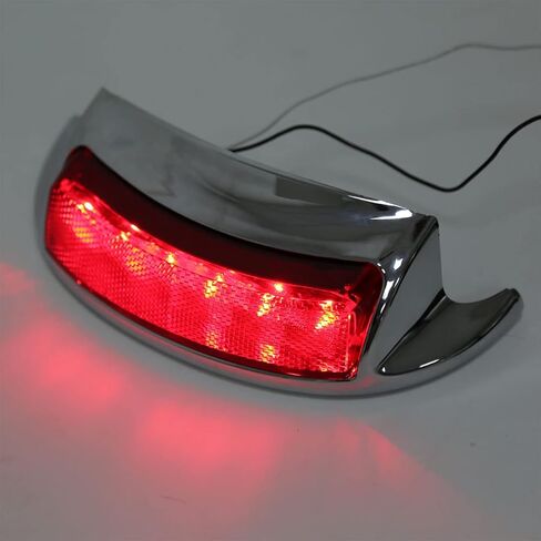 TCT-MOTORPARTS Rear Fender Tip Brake Light Smoke Len Fit For Harley Touring Electra Glide Classic Ultra Limited FLHTC FLHTCU 2010-2016 in Kuwait