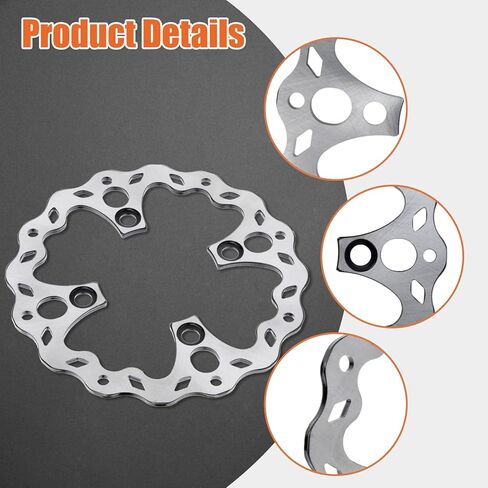 Brake Disc for Tutto - Front and Rear Universal Brake Discs with 4 Bolts for Tutti/Tutto in Saudi Arabia