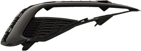 For Kia Optima 2016 2017 2018 2019 2020 Fog Light Bezel Passenger Side | Air Inlet Finisher | Gloss Black | Made Of Polypropylene Plastic | Replacement For KI1039132 | 191275515082, 86594D5500 in Saudi Arabia
