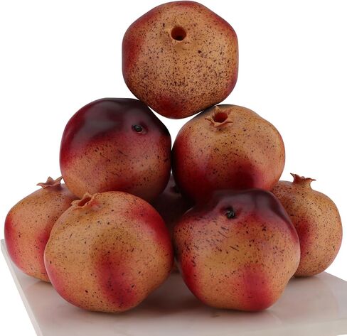 Woration 4 PCS Artificial Fake Watermelon Slice Fruit Faux Lifelike Plastic Red Watermelons for Home Fruit Bowls Kitchen Decor & Accessories in Saudi Arabia