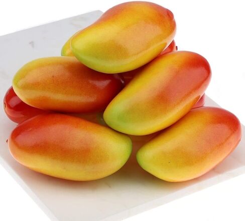 Woration 4 PCS Artificial Fake Watermelon Slice Fruit Faux Lifelike Plastic Red Watermelons for Home Fruit Bowls Kitchen Decor & Accessories in Saudi Arabia