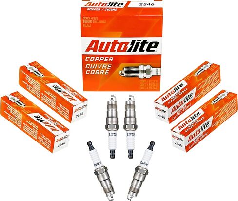 Autolite 2546 Copper Resistor Automotive Replacement Spark Plugs (4 Pack) in Kuwait