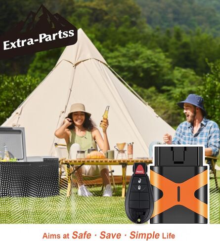 مفتاح بعيد فوب لاستبدال دودج IYZ-C01C أو M3N5WY783X يناسب Ram 1500 2500 3500 2008 2009 2010 2011 2012 in Kuwait