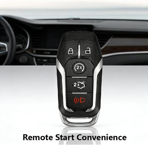 Replacement for 2013 2014 2015 2016 Ford Fusion Key Fob Remote Control M3N-A2C31243600 5 Buttons 49 868MHz in Saudi Arabia
