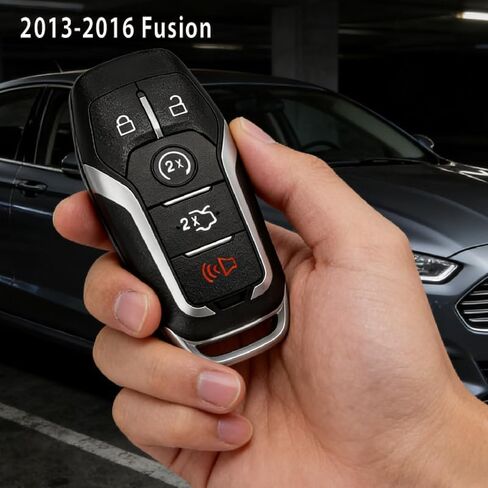 Replacement for 2013 2014 2015 2016 Ford Fusion Key Fob Remote Control M3N-A2C31243600 5 Buttons 49 868MHz in Saudi Arabia