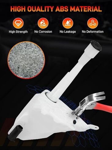 8531504050 Windshield Washer Reservoir with Cap Without Sensor Hole in Bottom Compatible with Toyota Tacoma 1998-2004, Washer Tank Replaces# TO1288181 TO1288182 85315-04050 in Kuwait