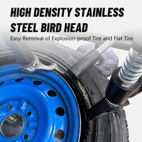 KT-T835 Tire Changer Machine 26 Inch Turntable with Bead Blaster 2.0HP Motor 110V Double Arm Wheel Changer Heavy Duty Tire Machine Equipment in Kuwait