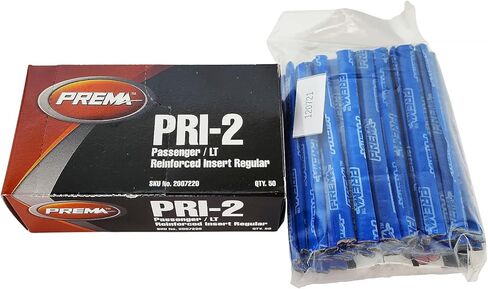 PREMA PRI-2 PremaFill حشوات إطارات الركاب والشاحنات الخفيفة - بطول 3-3/4 بوصة، 50 وحدة إصلاح إصابات الإطارات المطاطية الزرقاء in Saudi Arabia