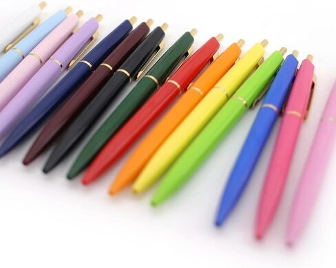 FindTape Anteric BP1-PB Oil-Based Ballpoint Pen, Black Base, 0.02 inches (0.5 mm) in Kuwait