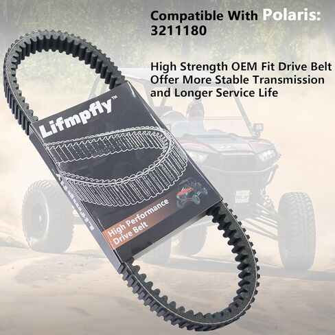 Drive Belt Heavy Duty for Polaris RZR XP 1000, XP 4 1000, Trail S 1000, General XP 1000, XP 4 1000, High Performance UTV CVT Drive Belt, Replace 3211180 27C4159 in Kuwait
