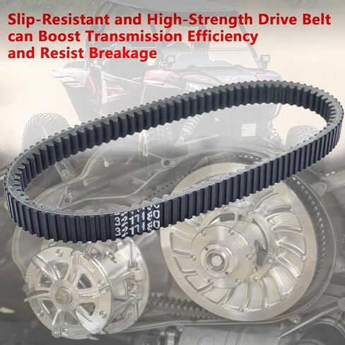Drive Belt Heavy Duty for Polaris RZR XP 1000, XP 4 1000, Trail S 1000, General XP 1000, XP 4 1000, High Performance UTV CVT Drive Belt, Replace 3211180 27C4159 in Kuwait
