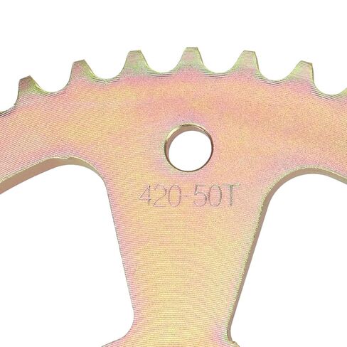 50T 6 Hole Sprocket High Speed Rear Chain # 40 41 420 for Coleman CT100U CC100X RB100 B100 for Monster Mega Moto MMB80 105 Motovox MBX10 FPR GMB100 Baja Doodle Bug DB30 Motovox MBX10 Mini Bike in Kuwait