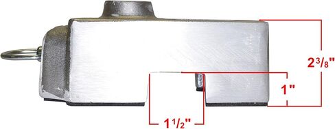 قفل باب مقطورة البضائع Blaylock DL-80 - عبوتان من الأقفال ذات المفاتيح على حد سواء in Kuwait