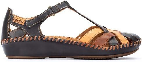 Pikolinos Leather Wedge Sandals P. Vallarta 655 - حجم 10-10.5 in Kuwait