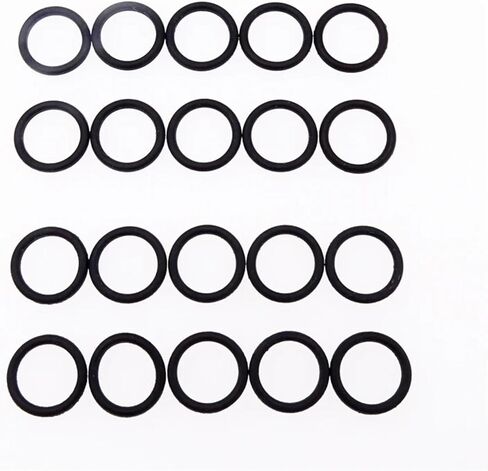 20 قطعة ناقل حركة محرك الدراجة النارية كام مزدوج مطاطي حلقة دائرية قابس التصريف حلقة التعامل لـ Harley for Sporster للتجول لـ Fatboy لـ Dyna in Saudi Arabia