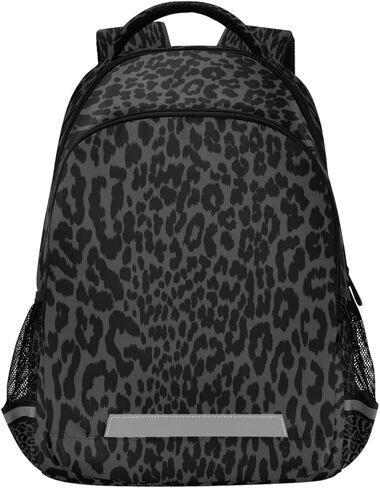 ALAZA Golden Leopard Print Cheetah Backpack For Students Boys Girls School Bag Animal Print Travel Daypack in Kuwait