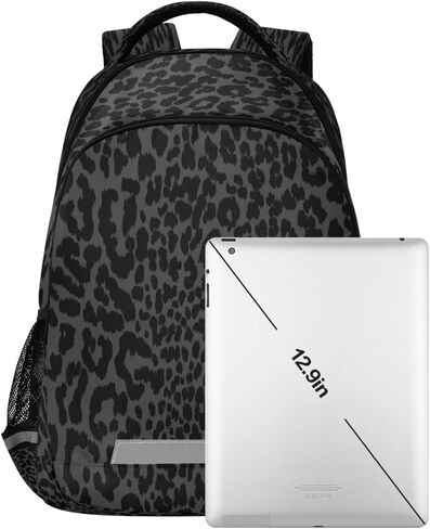 ALAZA Golden Leopard Print Cheetah Backpack For Students Boys Girls School Bag Animal Print Travel Daypack in Kuwait