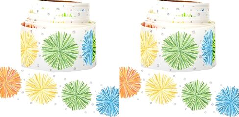 Youngever 52.5 ft Bulletin Board Borders for Classroom Decoration, Sunburst Design in Saudi Arabia