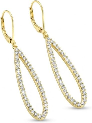Leverback Dangle Drop Earrings for Women, Hypoallergenic Lightweight Minimalist Jewelry, Fashion Gift for Her, Birthday Anniversary in Saudi Arabia