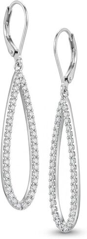 Leverback Dangle Drop Earrings for Women, Hypoallergenic Lightweight Minimalist Jewelry, Fashion Gift for Her, Birthday Anniversary in Saudi Arabia