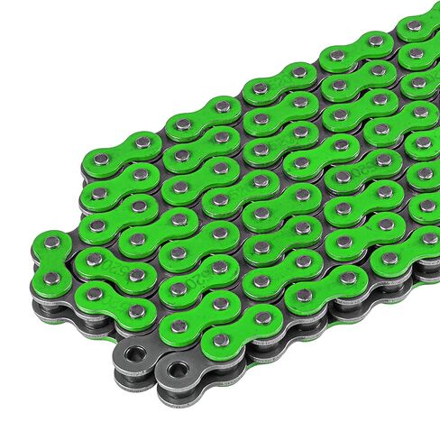 Caltric Green Drive Chain Compatible with Honda Trx200 Trx200D Fourtrax 200 2X4 1990 1991 1992 1993 1994 1995 1996 1997 in Saudi Arabia