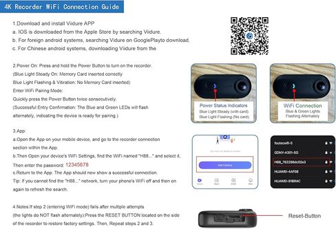 H8 64GB 4K Thumb Action Camera, Mini Body Cameras, Wearable Pocket Vlogging Camera, Multiple Accessory Mount Anywhere Small Portable Hands-Free Helmet Cam for Work, Cycling, Travel, Pet Walking in Kuwait