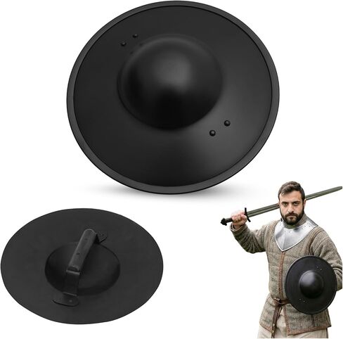 Lord of Battles Late Medieval Steel Buckler Archers Combat Buckler Shield Handmade Medieval Fencing Buckler Shield in Kuwait