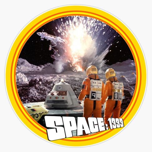 MAGNET Space: 1999 Generic 7 Magnetic Vinyl Sticker Decal Magnet 5" in Saudi Arabia
