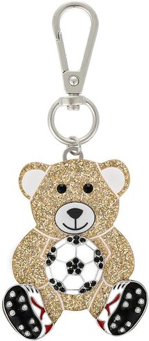 Soccer Keychains Bag Charm | Bow Soccer Charms for Car Key Purse | World Cup Game Day Outfits Team Spirit Accessories in Kuwait