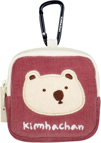 [kimhachan] Kim Ha Chan Corduroy Airpods/Buds Keyring Earphones Case in Kuwait