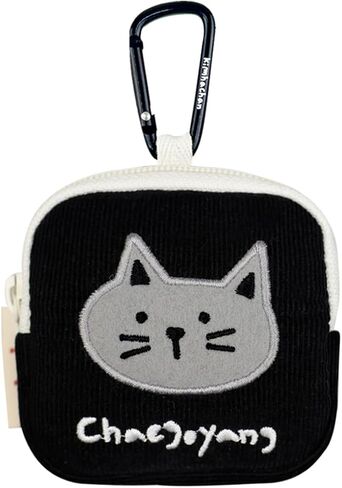 [kimhachan] حافظة سماعات أذن Kim Ha Chan Corduroy Airpods/Buds Keyring in Kuwait