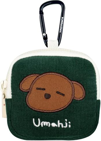 [kimhachan] حافظة سماعات أذن Kim Ha Chan Corduroy Airpods/Buds Keyring in Kuwait