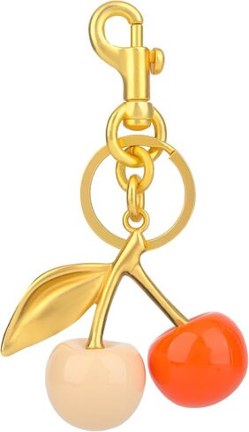 Cherry keychain,women's cute bag charms for purse and handbag accessoriesn,Christmas gift. in Kuwait