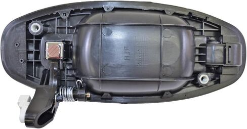 PT Auto Warehouse HY-3501MP-RR - Outer Exterior Outside Door Handle, Primed Black Housing Chrome Lever - Rear Right Passenger Side, Replaces 83660-26010, 83660-26010-CR, 8366026010, 8366026010CR in Saudi Arabia