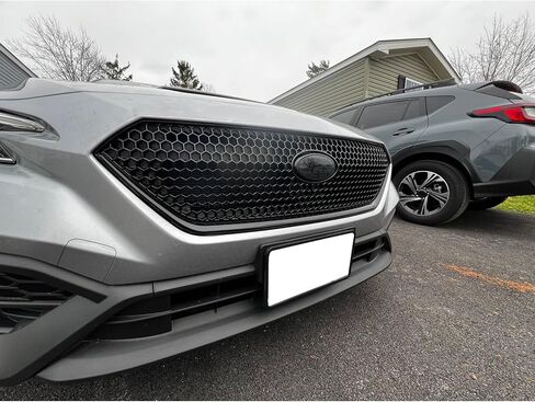 IKON MOTORSPORTS Front Upper Grille, Compatible with 2022-2026 Subaru WRX, Honeycomb Style Gloss Black ABS Plastic Replacement Front Bumper Hood Grill 1PC in Saudi Arabia