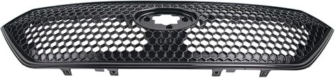 IKON MOTORSPORTS Front Upper Grille, Compatible with 2022-2026 Subaru WRX, Honeycomb Style Gloss Black ABS Plastic Replacement Front Bumper Hood Grill 1PC in Saudi Arabia