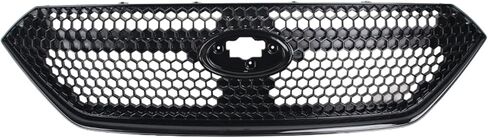 IKON MOTORSPORTS Front Upper Grille, Compatible with 2022-2026 Subaru WRX, Honeycomb Style Gloss Black ABS Plastic Replacement Front Bumper Hood Grill 1PC in Saudi Arabia