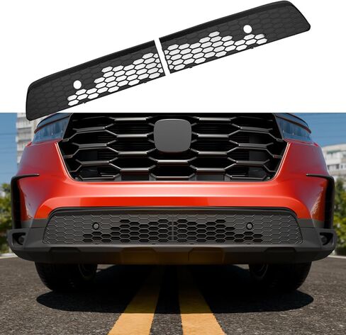 Front Bumper Mesh Cover Compatible with 2023-2025 Honda Pilot (Not for 2026) Front Grill Mesh Cover Lower Grille Guard Air Intake Grid Insert ABS Protection for 2024 Pilot Accessories in Kuwait