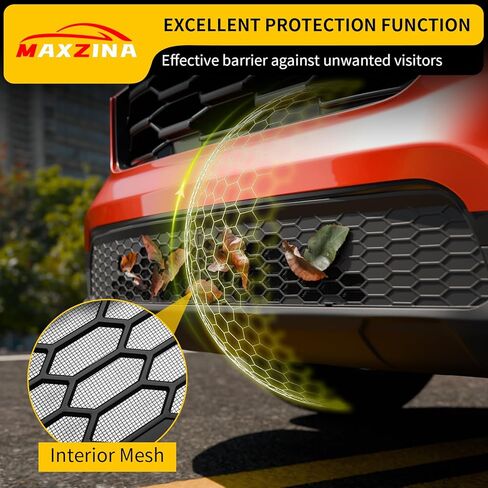 Front Bumper Mesh Cover Compatible with 2023-2025 Honda Pilot (Not for 2026) Front Grill Mesh Cover Lower Grille Guard Air Intake Grid Insert ABS Protection for 2024 Pilot Accessories in Kuwait