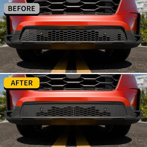 Front Bumper Mesh Cover Compatible with 2023-2025 Honda Pilot (Not for 2026) Front Grill Mesh Cover Lower Grille Guard Air Intake Grid Insert ABS Protection for 2024 Pilot Accessories in Kuwait